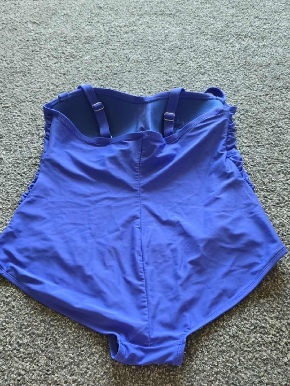 Catalina One-Piece Swimsuit in Deep Blue - Picture 2 of 3